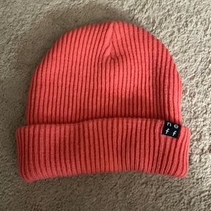 Salmon Pink Neff Beanie